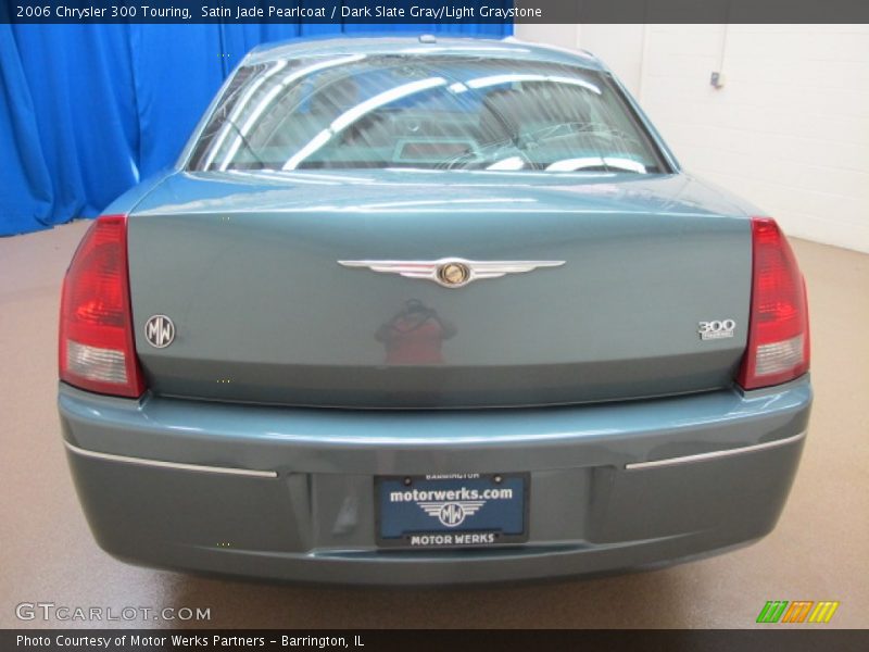 Satin Jade Pearlcoat / Dark Slate Gray/Light Graystone 2006 Chrysler 300 Touring