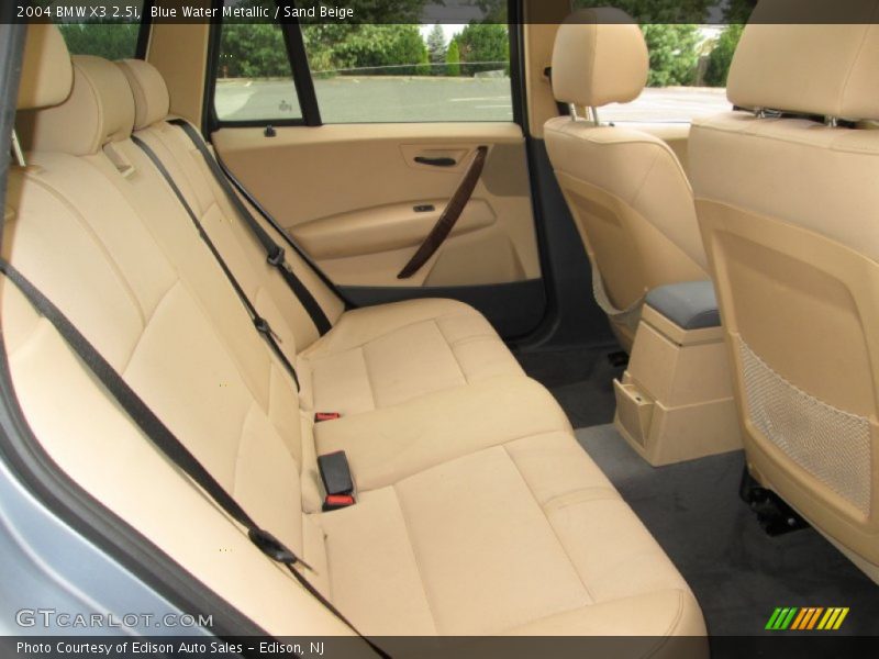 Blue Water Metallic / Sand Beige 2004 BMW X3 2.5i