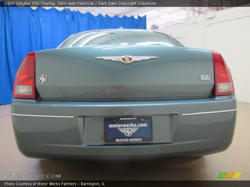 Satin Jade Pearlcoat / Dark Slate Gray/Light Graystone 2006 Chrysler 300 Touring