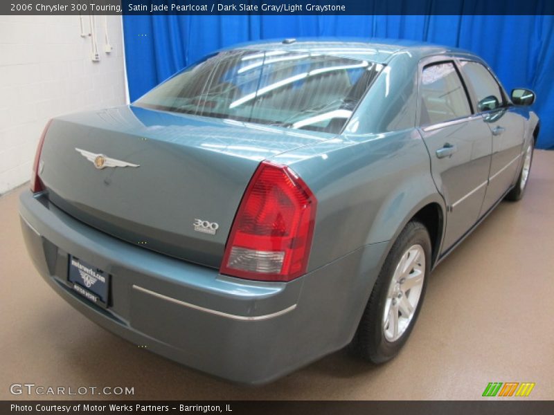 Satin Jade Pearlcoat / Dark Slate Gray/Light Graystone 2006 Chrysler 300 Touring