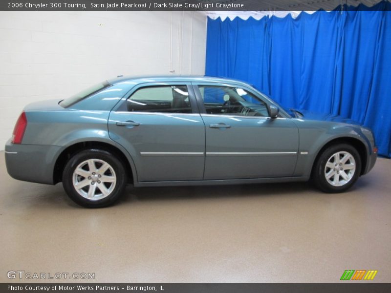 Satin Jade Pearlcoat / Dark Slate Gray/Light Graystone 2006 Chrysler 300 Touring