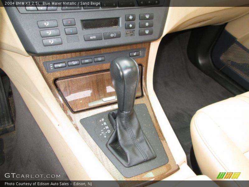 Blue Water Metallic / Sand Beige 2004 BMW X3 2.5i