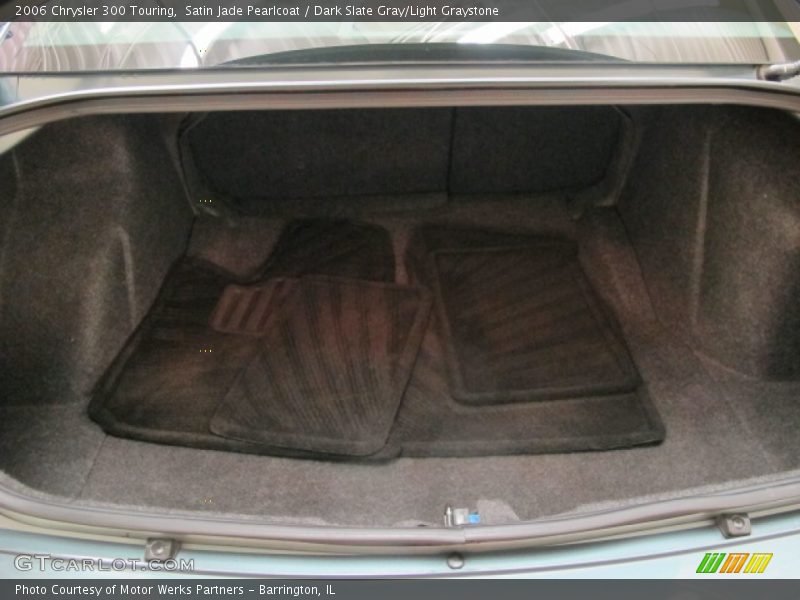 Satin Jade Pearlcoat / Dark Slate Gray/Light Graystone 2006 Chrysler 300 Touring