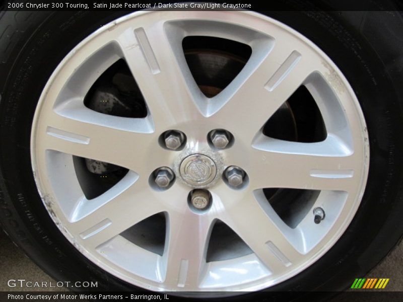 Satin Jade Pearlcoat / Dark Slate Gray/Light Graystone 2006 Chrysler 300 Touring