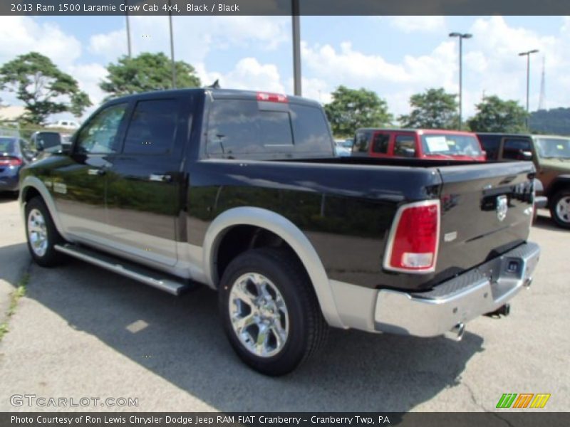Black / Black 2013 Ram 1500 Laramie Crew Cab 4x4