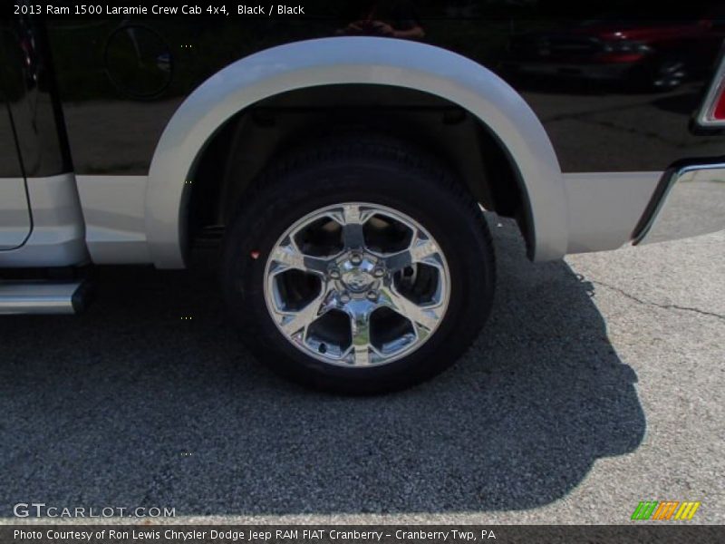 Black / Black 2013 Ram 1500 Laramie Crew Cab 4x4
