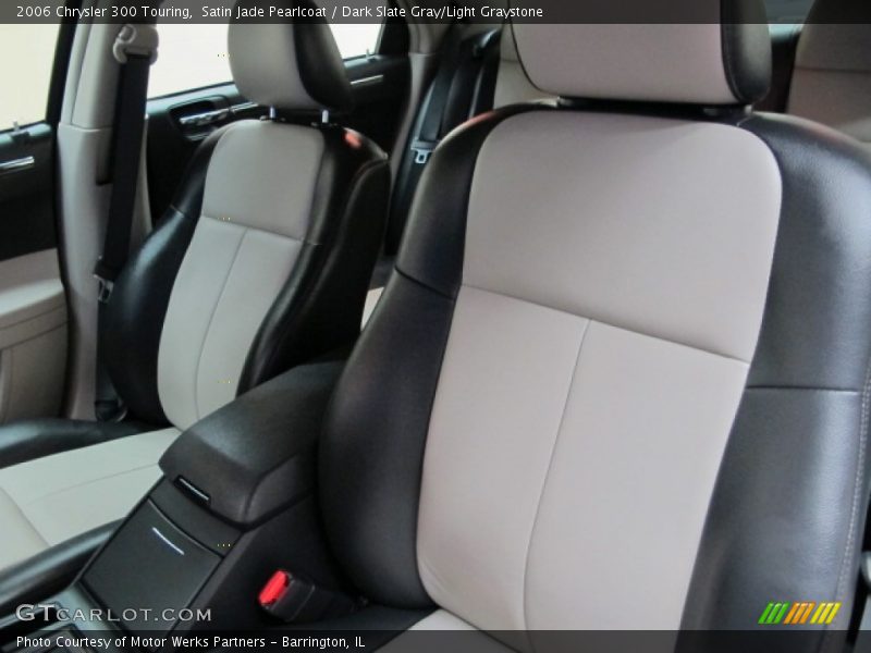 Satin Jade Pearlcoat / Dark Slate Gray/Light Graystone 2006 Chrysler 300 Touring