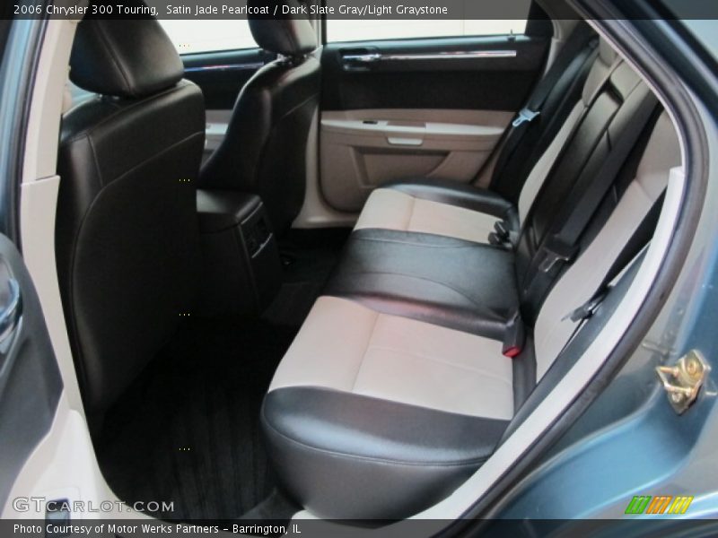 Satin Jade Pearlcoat / Dark Slate Gray/Light Graystone 2006 Chrysler 300 Touring