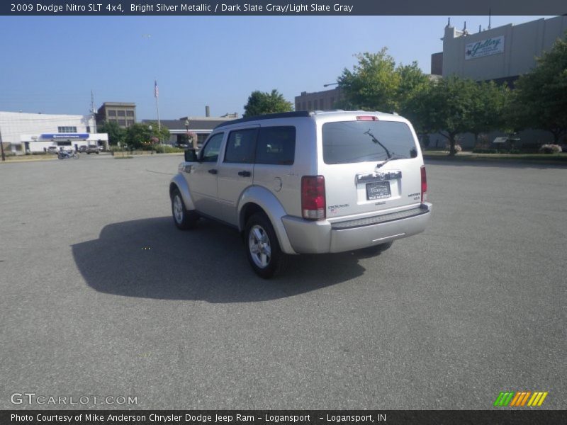 Bright Silver Metallic / Dark Slate Gray/Light Slate Gray 2009 Dodge Nitro SLT 4x4