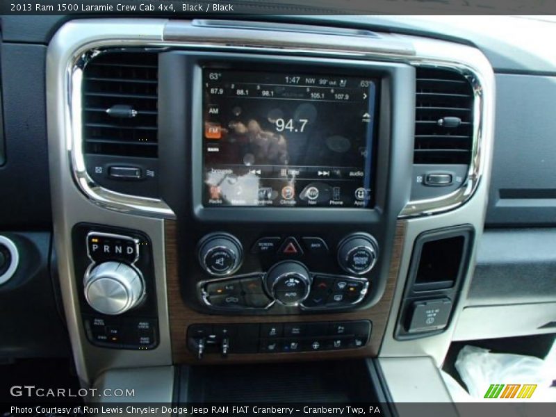 Black / Black 2013 Ram 1500 Laramie Crew Cab 4x4