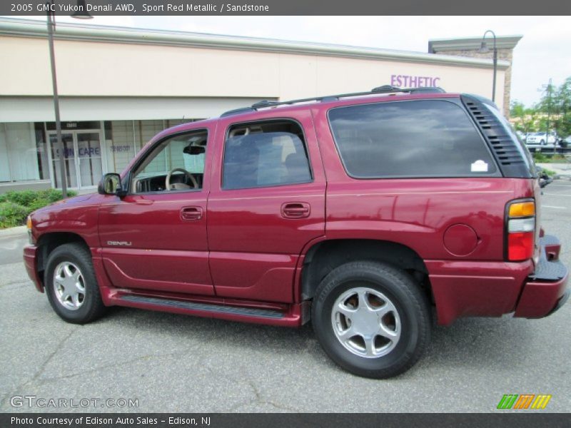 Sport Red Metallic / Sandstone 2005 GMC Yukon Denali AWD