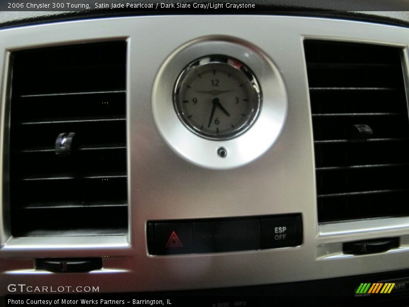 Satin Jade Pearlcoat / Dark Slate Gray/Light Graystone 2006 Chrysler 300 Touring