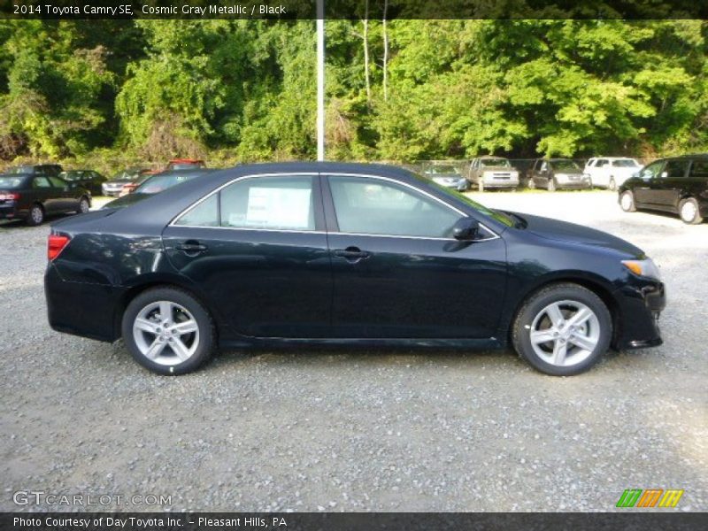 Cosmic Gray Metallic / Black 2014 Toyota Camry SE