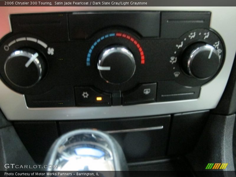 Satin Jade Pearlcoat / Dark Slate Gray/Light Graystone 2006 Chrysler 300 Touring