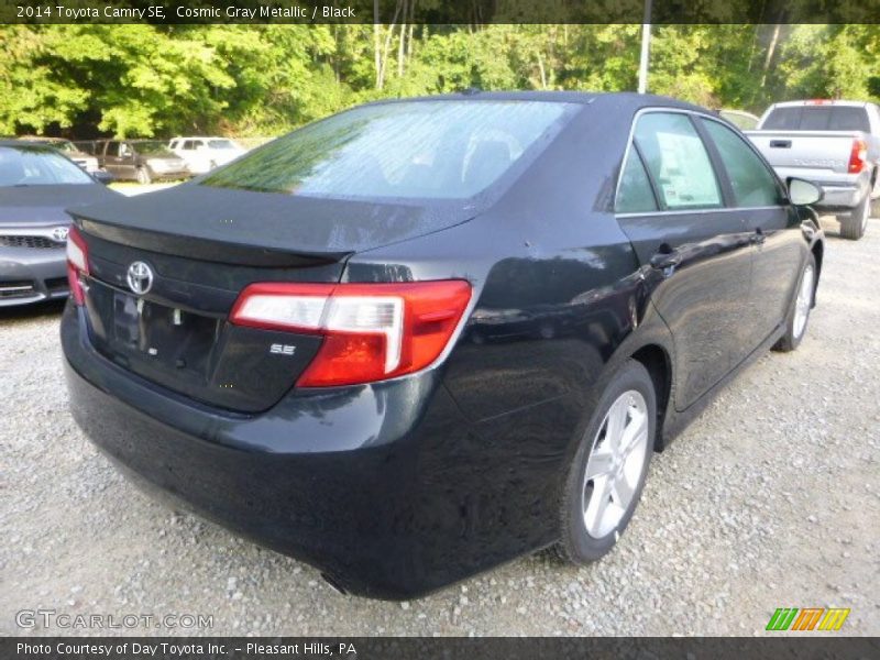 Cosmic Gray Metallic / Black 2014 Toyota Camry SE