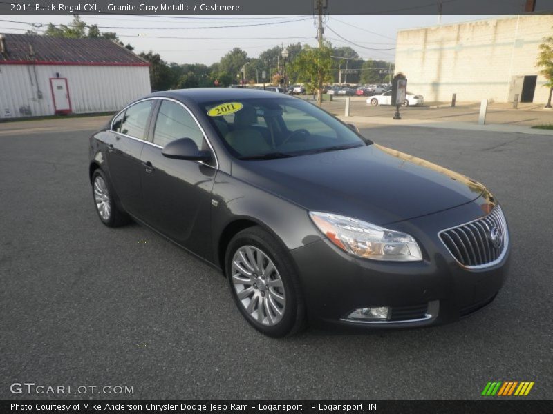 Granite Gray Metallic / Cashmere 2011 Buick Regal CXL