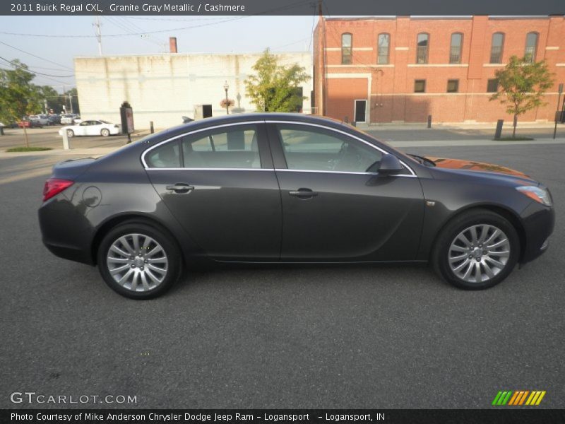 Granite Gray Metallic / Cashmere 2011 Buick Regal CXL
