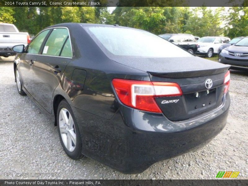 Cosmic Gray Metallic / Black 2014 Toyota Camry SE