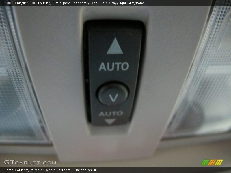 Satin Jade Pearlcoat / Dark Slate Gray/Light Graystone 2006 Chrysler 300 Touring