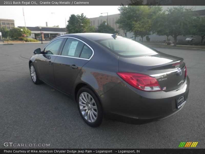 Granite Gray Metallic / Cashmere 2011 Buick Regal CXL