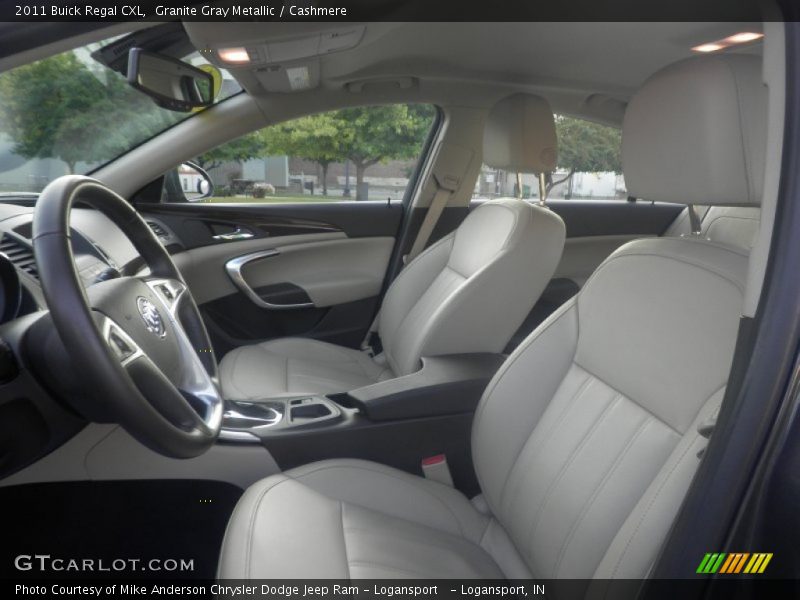 Granite Gray Metallic / Cashmere 2011 Buick Regal CXL