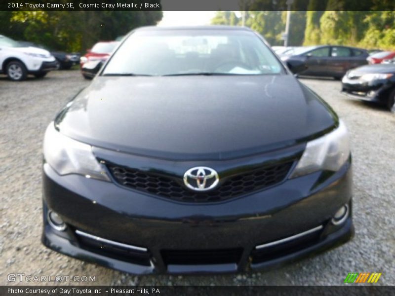 Cosmic Gray Metallic / Black 2014 Toyota Camry SE