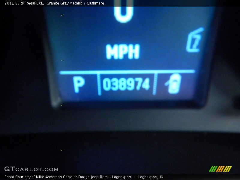 Granite Gray Metallic / Cashmere 2011 Buick Regal CXL