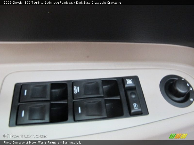 Satin Jade Pearlcoat / Dark Slate Gray/Light Graystone 2006 Chrysler 300 Touring