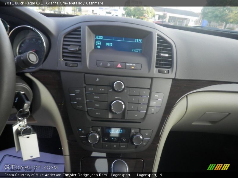 Granite Gray Metallic / Cashmere 2011 Buick Regal CXL
