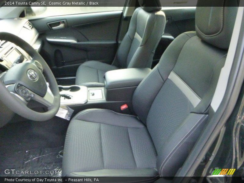 Cosmic Gray Metallic / Black 2014 Toyota Camry SE