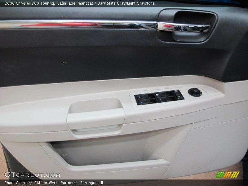 Satin Jade Pearlcoat / Dark Slate Gray/Light Graystone 2006 Chrysler 300 Touring