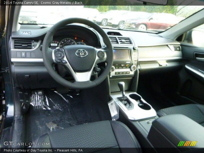 Cosmic Gray Metallic / Black 2014 Toyota Camry SE