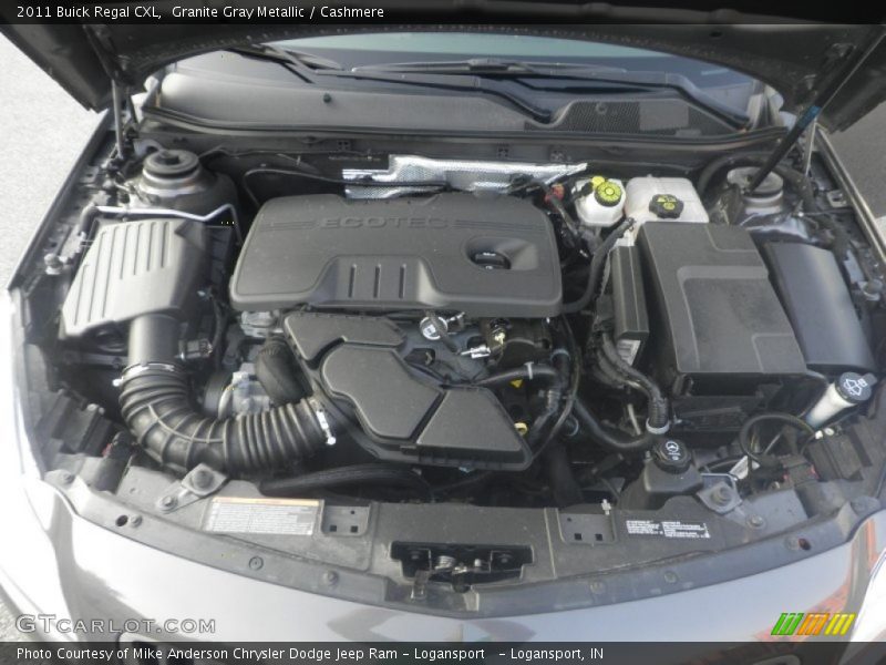 Granite Gray Metallic / Cashmere 2011 Buick Regal CXL