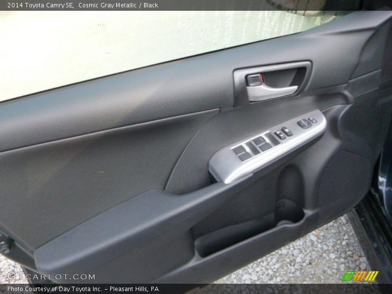 Cosmic Gray Metallic / Black 2014 Toyota Camry SE
