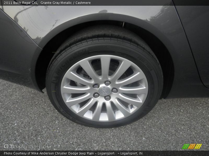 Granite Gray Metallic / Cashmere 2011 Buick Regal CXL