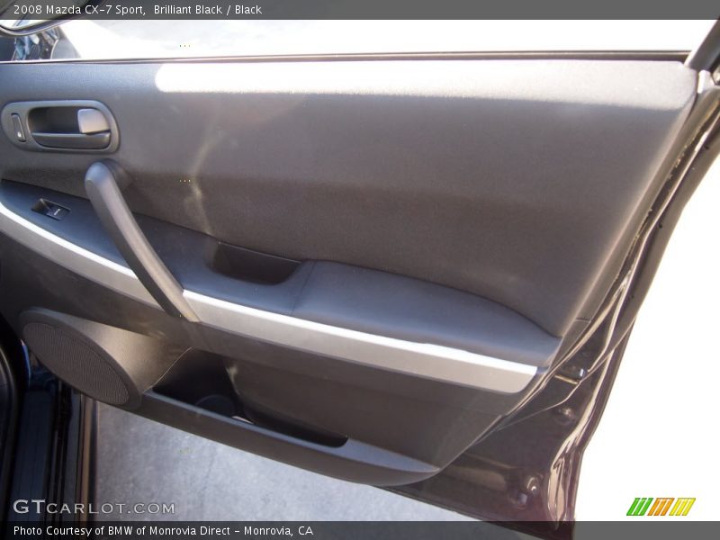 Brilliant Black / Black 2008 Mazda CX-7 Sport