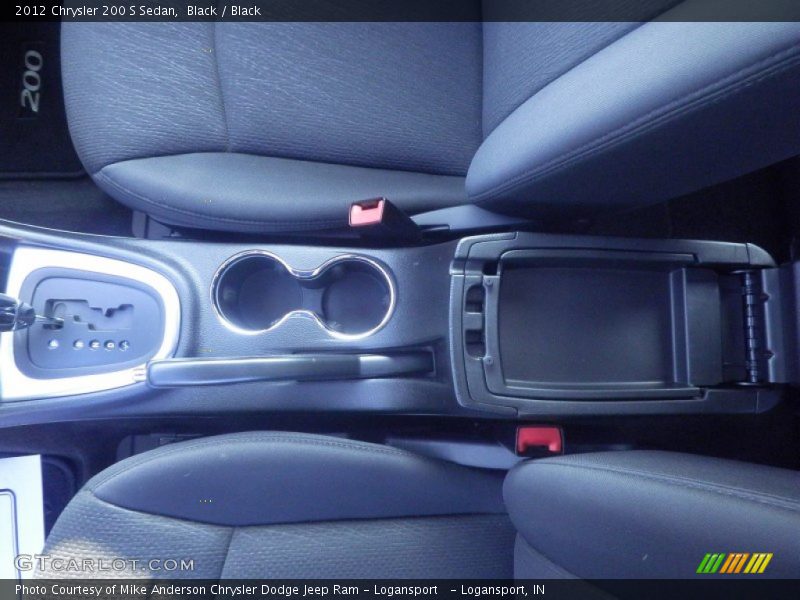 Black / Black 2012 Chrysler 200 S Sedan