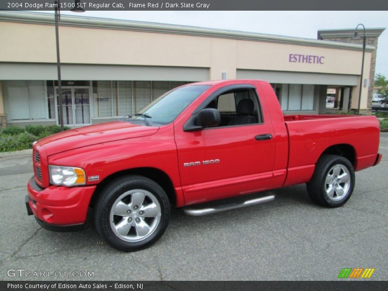 Flame Red / Dark Slate Gray 2004 Dodge Ram 1500 SLT Regular Cab