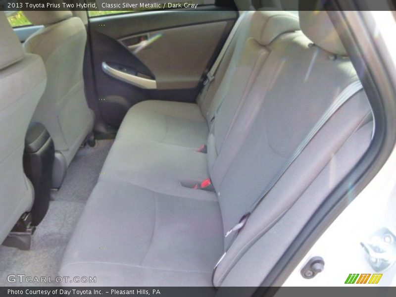 Classic Silver Metallic / Dark Gray 2013 Toyota Prius Two Hybrid