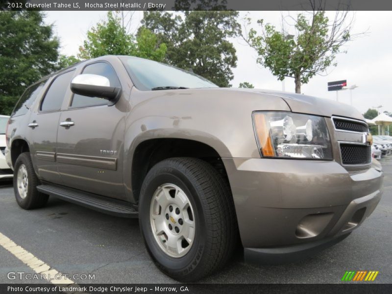 Mocha Steel Metallic / Ebony 2012 Chevrolet Tahoe LS