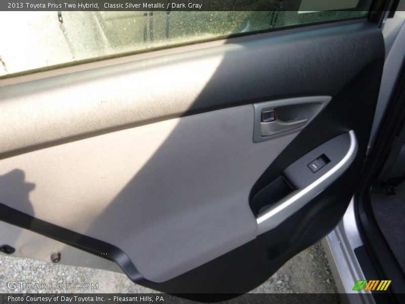 Classic Silver Metallic / Dark Gray 2013 Toyota Prius Two Hybrid