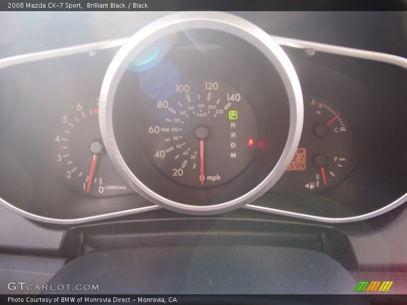 Brilliant Black / Black 2008 Mazda CX-7 Sport