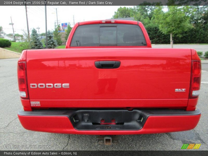 Flame Red / Dark Slate Gray 2004 Dodge Ram 1500 SLT Regular Cab