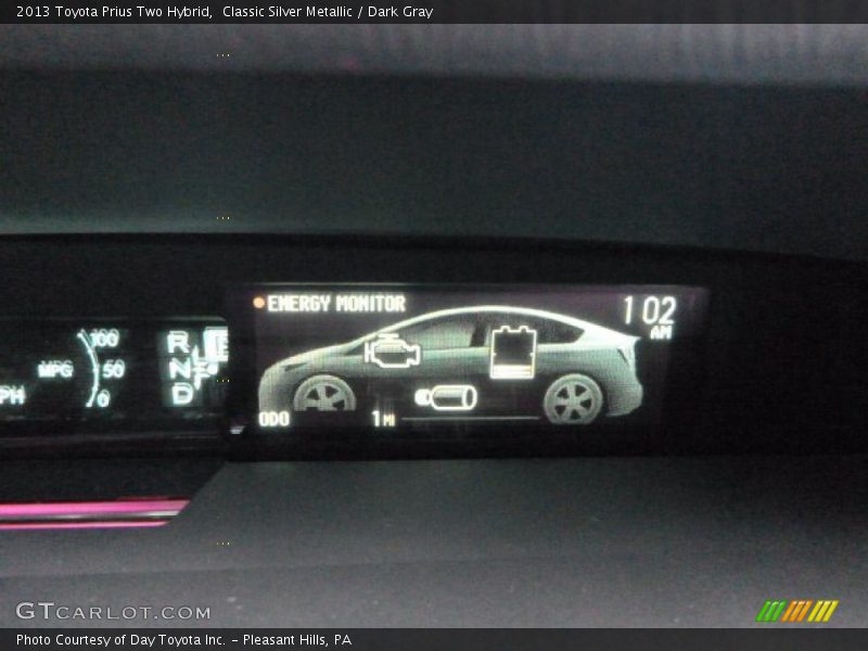 Classic Silver Metallic / Dark Gray 2013 Toyota Prius Two Hybrid