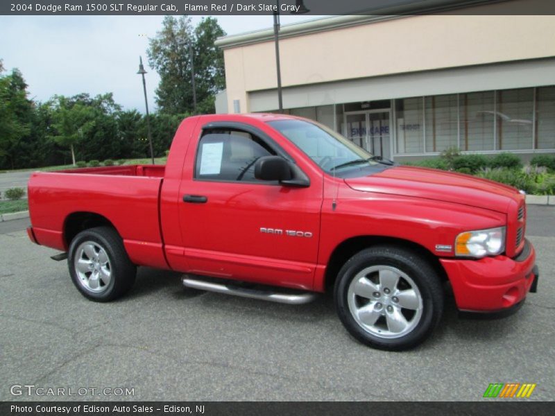 Flame Red / Dark Slate Gray 2004 Dodge Ram 1500 SLT Regular Cab