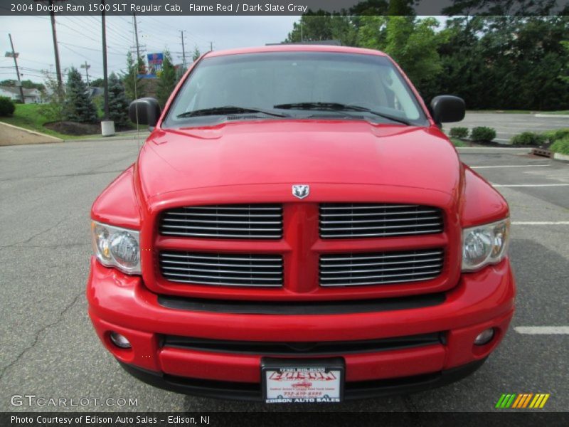 Flame Red / Dark Slate Gray 2004 Dodge Ram 1500 SLT Regular Cab