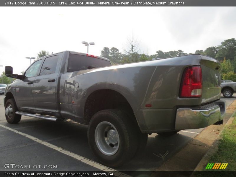 Mineral Gray Pearl / Dark Slate/Medium Graystone 2012 Dodge Ram 3500 HD ST Crew Cab 4x4 Dually