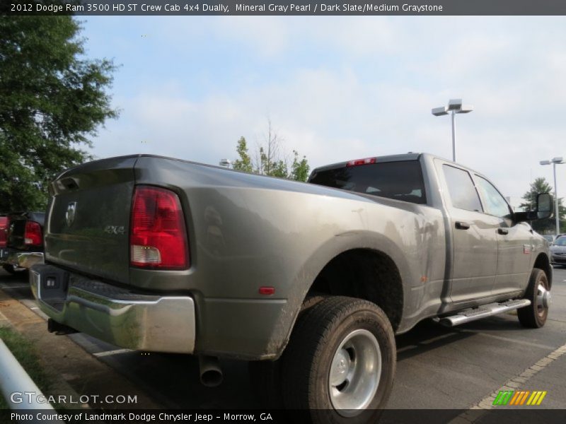 Mineral Gray Pearl / Dark Slate/Medium Graystone 2012 Dodge Ram 3500 HD ST Crew Cab 4x4 Dually