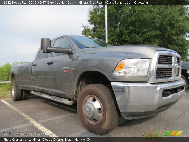 Mineral Gray Pearl / Dark Slate/Medium Graystone 2012 Dodge Ram 3500 HD ST Crew Cab 4x4 Dually