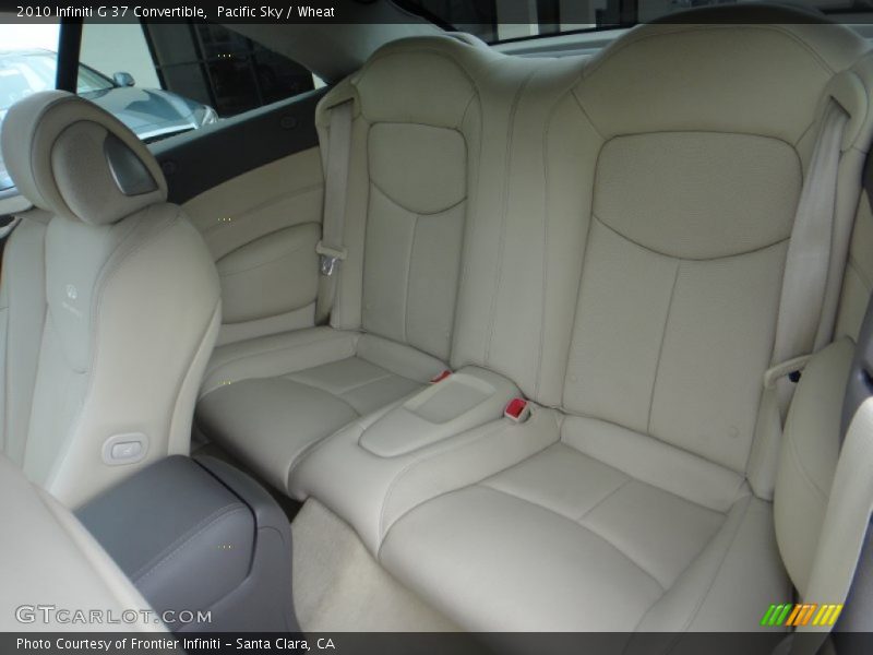 Pacific Sky / Wheat 2010 Infiniti G 37 Convertible